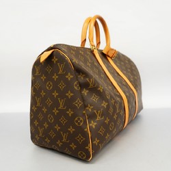 Louis Vuitton Boston Bag Monogram Keepall 45 M41428 Brown Men's Women's