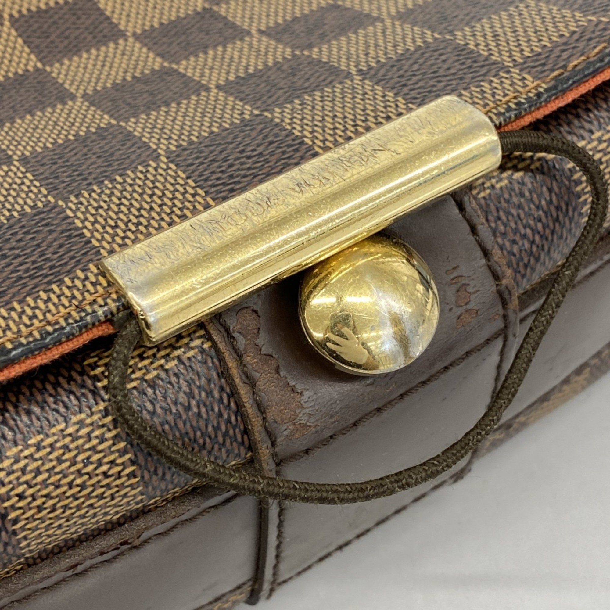 Louis Vuitton Shoulder Bag Damier Bastille N45258 Ebene Ladies