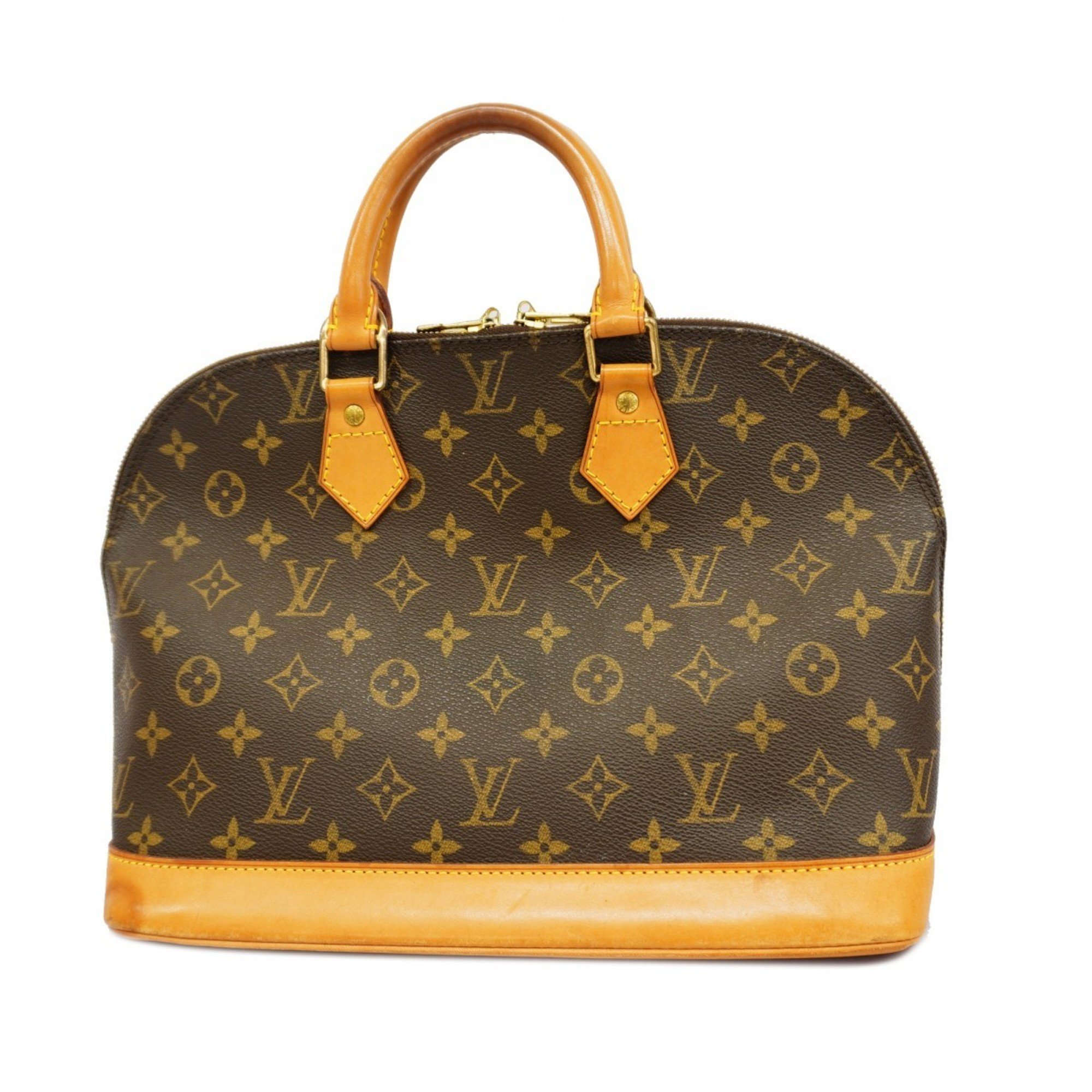 Louis Vuitton handbag Monogram Alma M51130 brown ladies