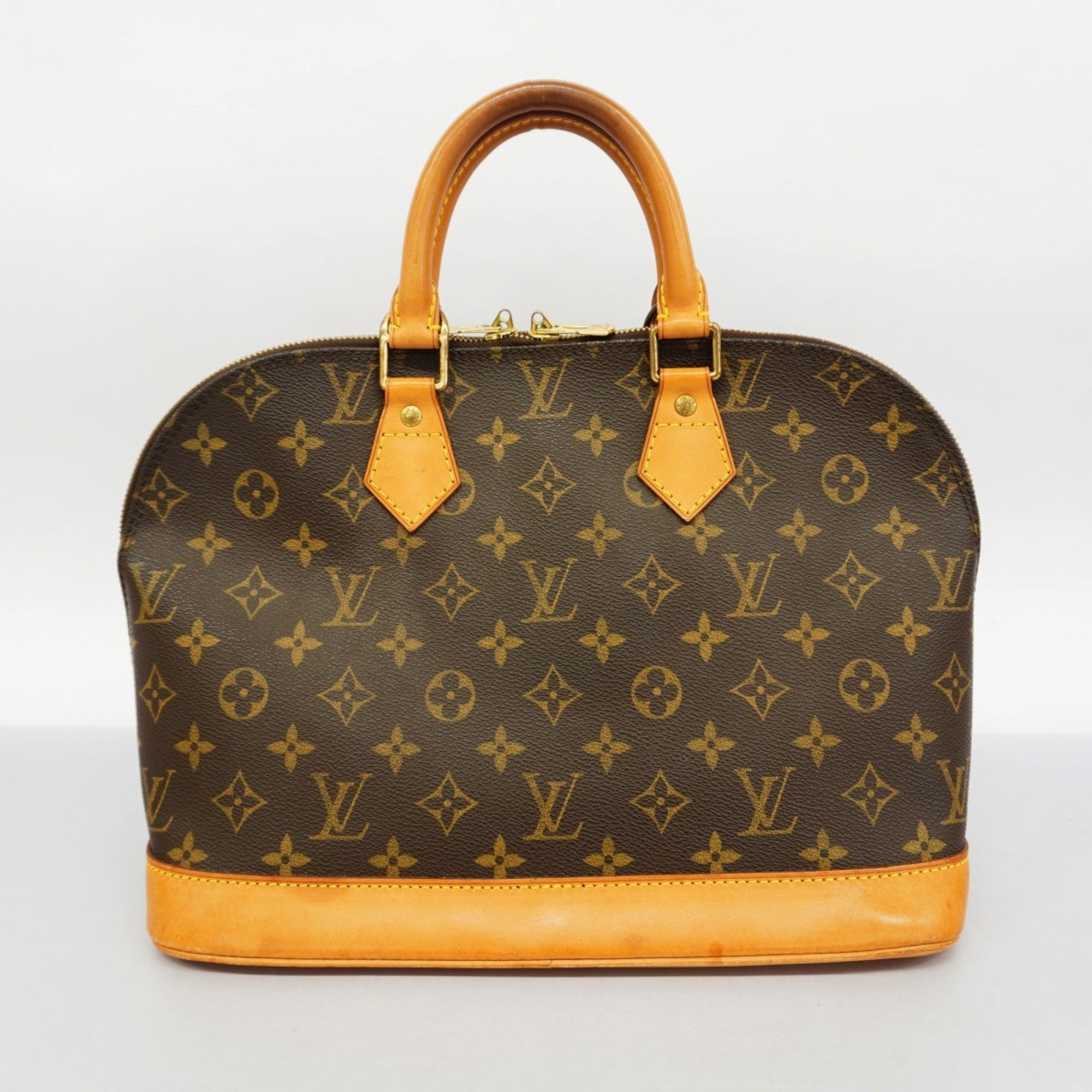 Louis Vuitton handbag Monogram Alma M51130 brown ladies