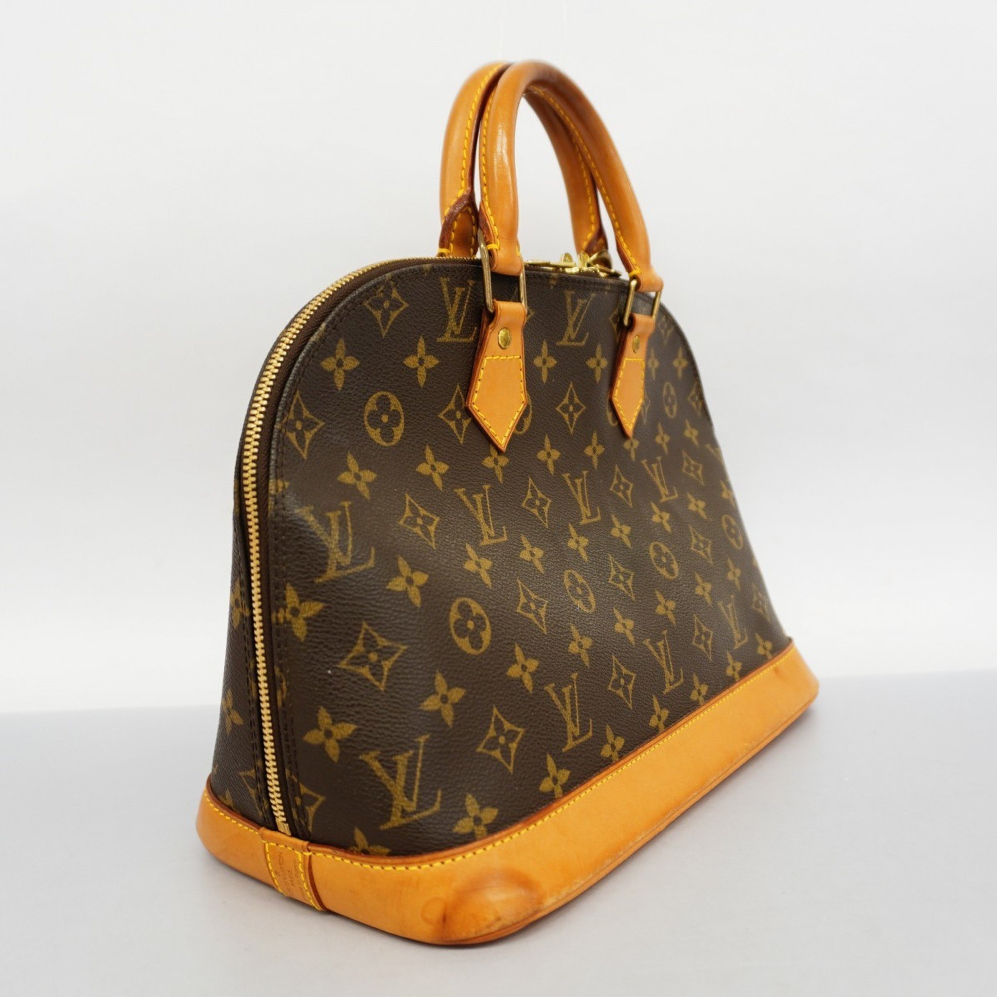 Louis Vuitton handbag Monogram Alma M51130 brown ladies