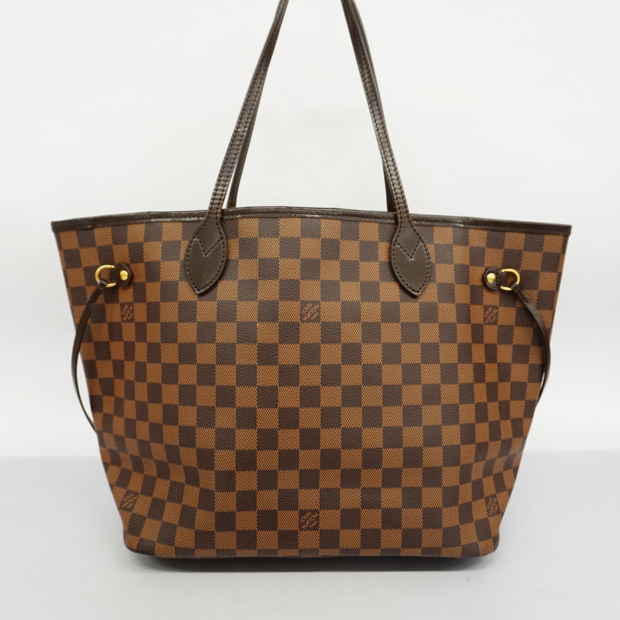 Louis Vuitton Tote Bag Damier Neverfull MM N51105 Ebene Women's