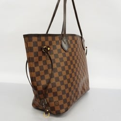 Louis Vuitton Tote Bag Damier Neverfull MM N51105 Ebene Women's