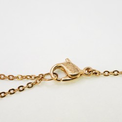 Christian Dior Necklace Rhinestone GP Plated Gold Ladies