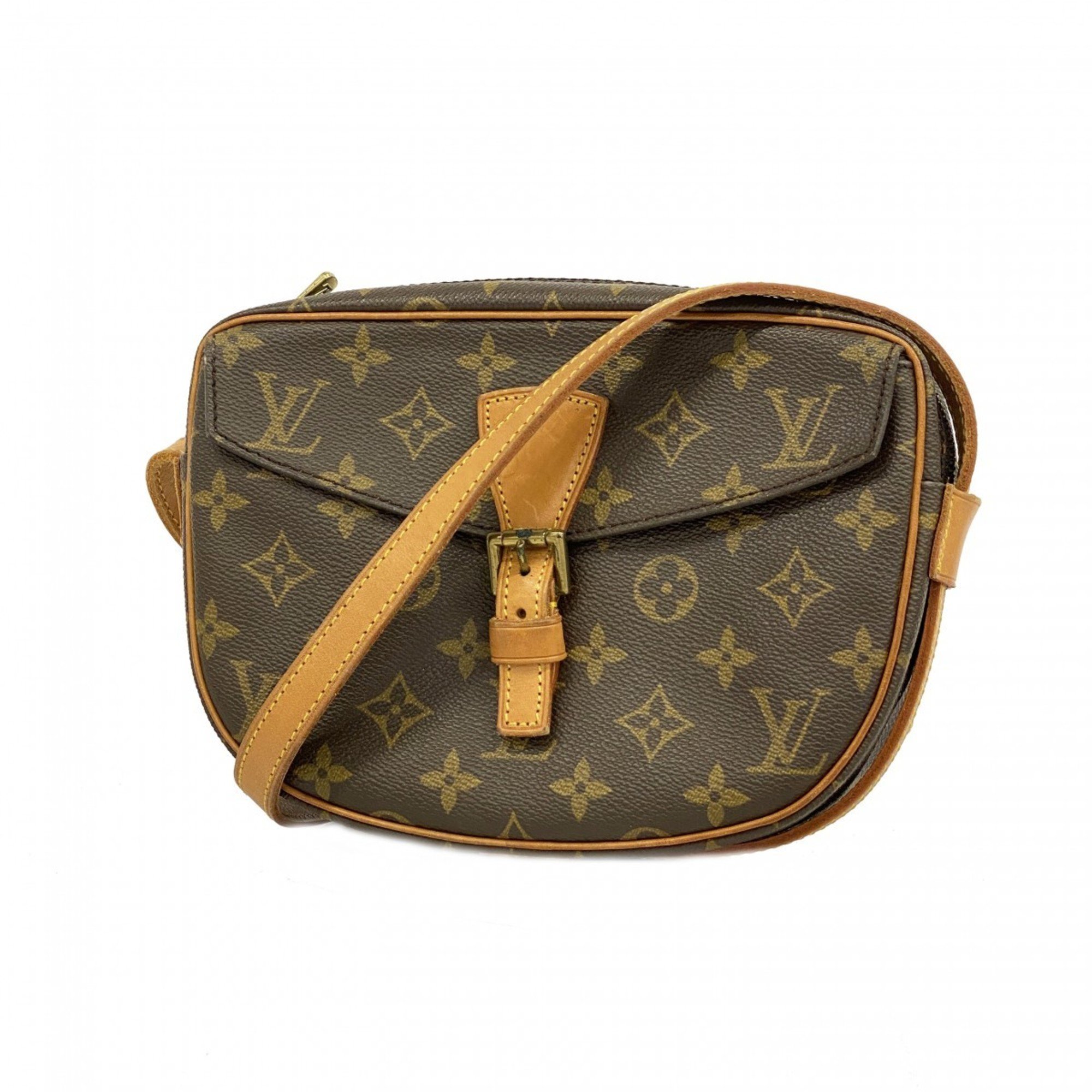 Louis Vuitton Shoulder Bag Monogram Jeune Fille PM M51227 Brown Ladies