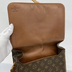 Louis Vuitton Shoulder Bag Monogram Cartesier GM M51252 Brown Women's