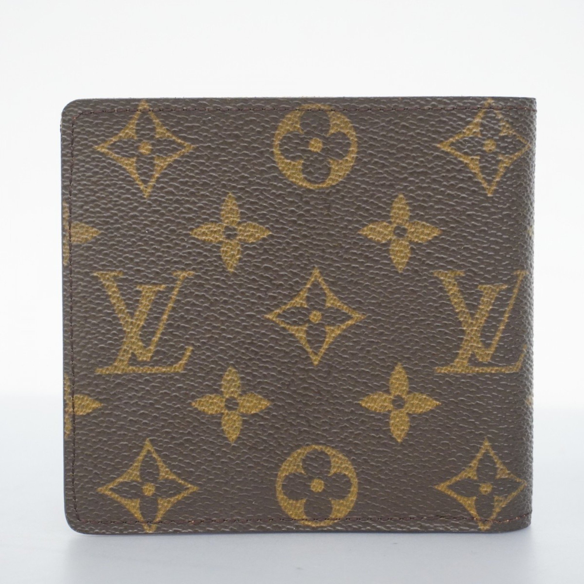 Louis Vuitton Wallet Monogram Porte-Bie Carte Credit M60879 Brown Men's