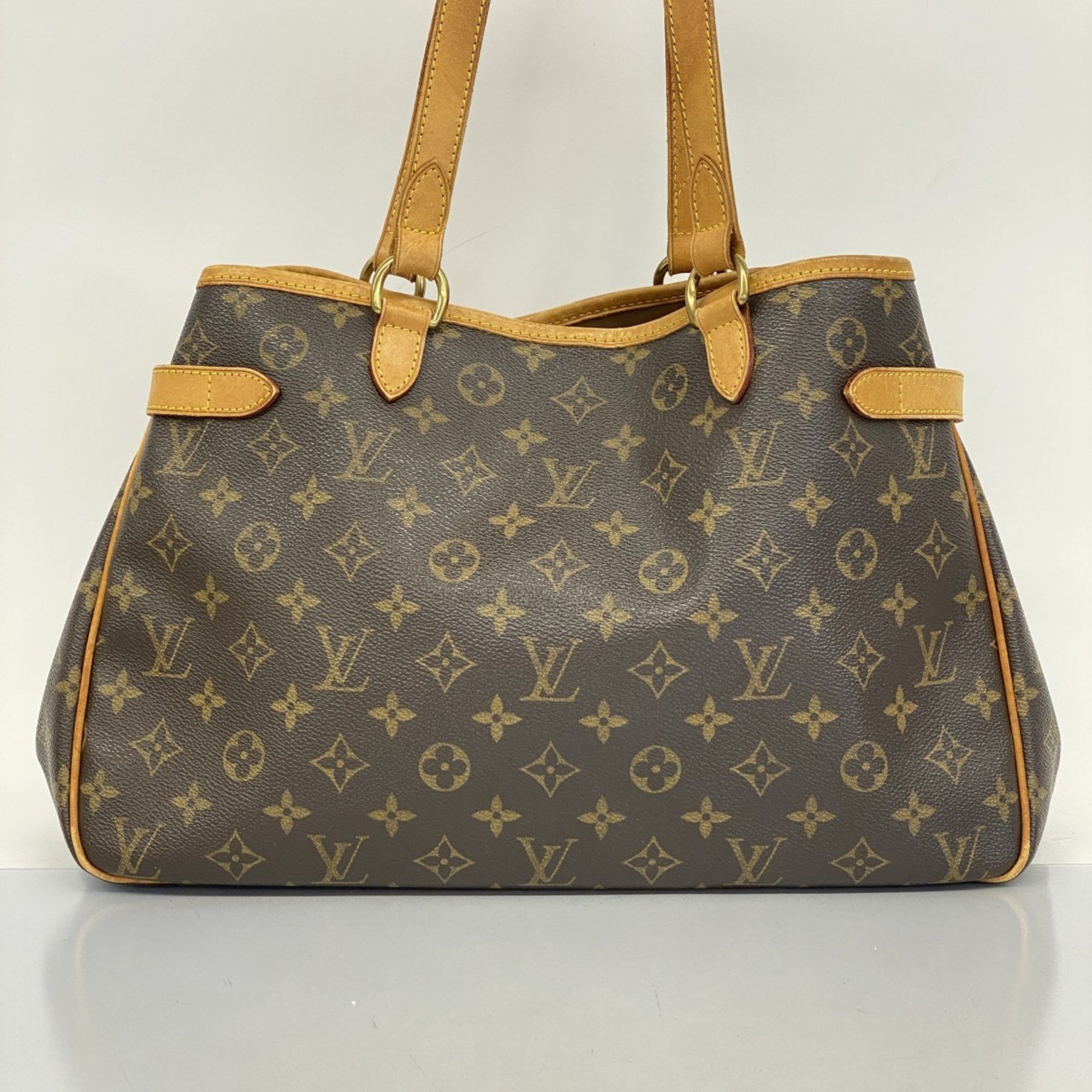 Louis Vuitton Tote Bag Monogram Batignolles Horizontal M51154 Brown Women's