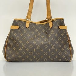 Louis Vuitton Tote Bag Monogram Batignolles Horizontal M51154 Brown Women's