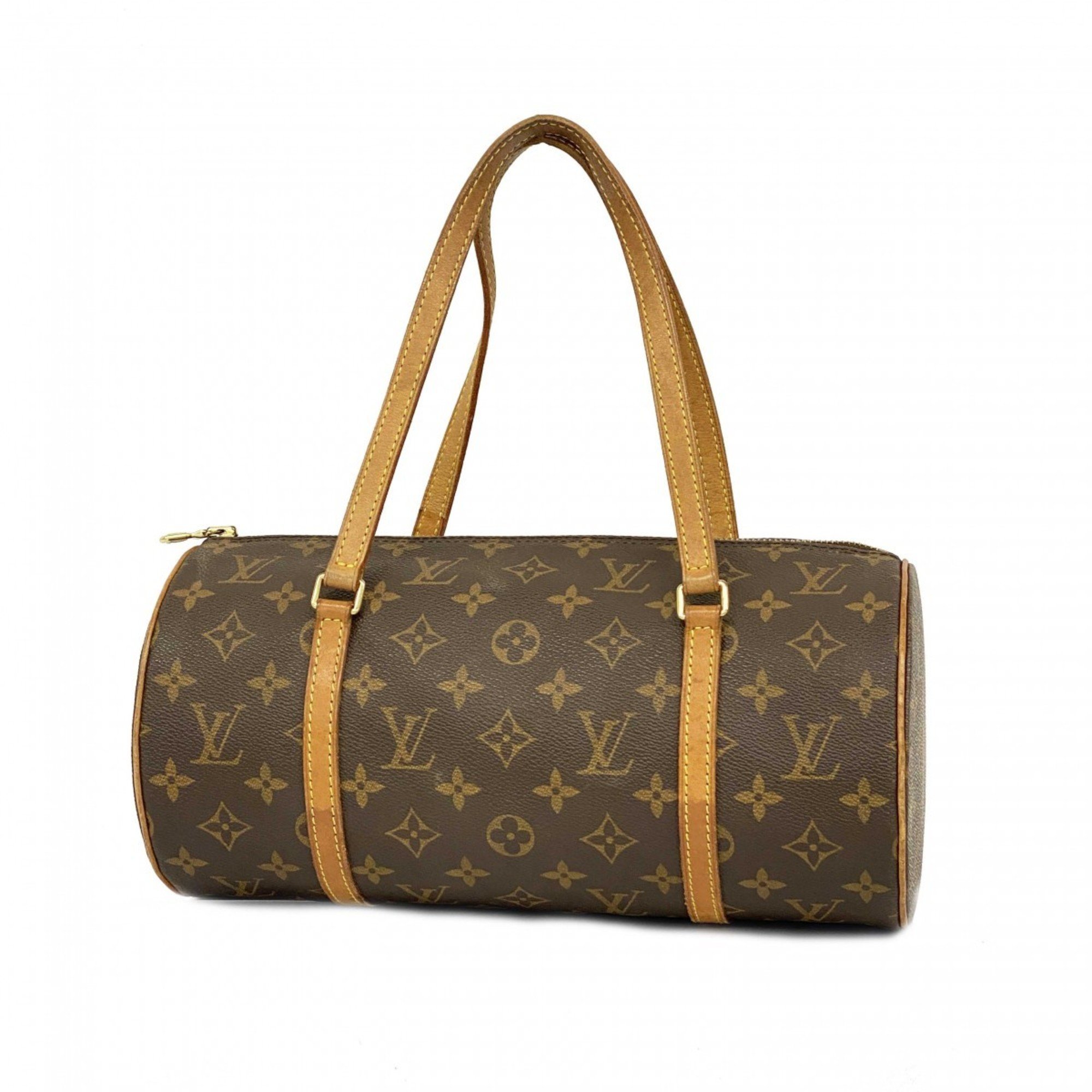 Louis Vuitton handbag Monogram Papillon 30 M51385 Brown ladies