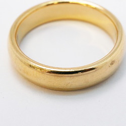 Tiffany ring wedding band K18YG yellow gold size 13.5 men's