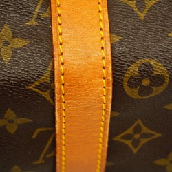 Louis Vuitton Boston Bag Monogram Keepall Bandouliere M41414 Brown Men's Women's