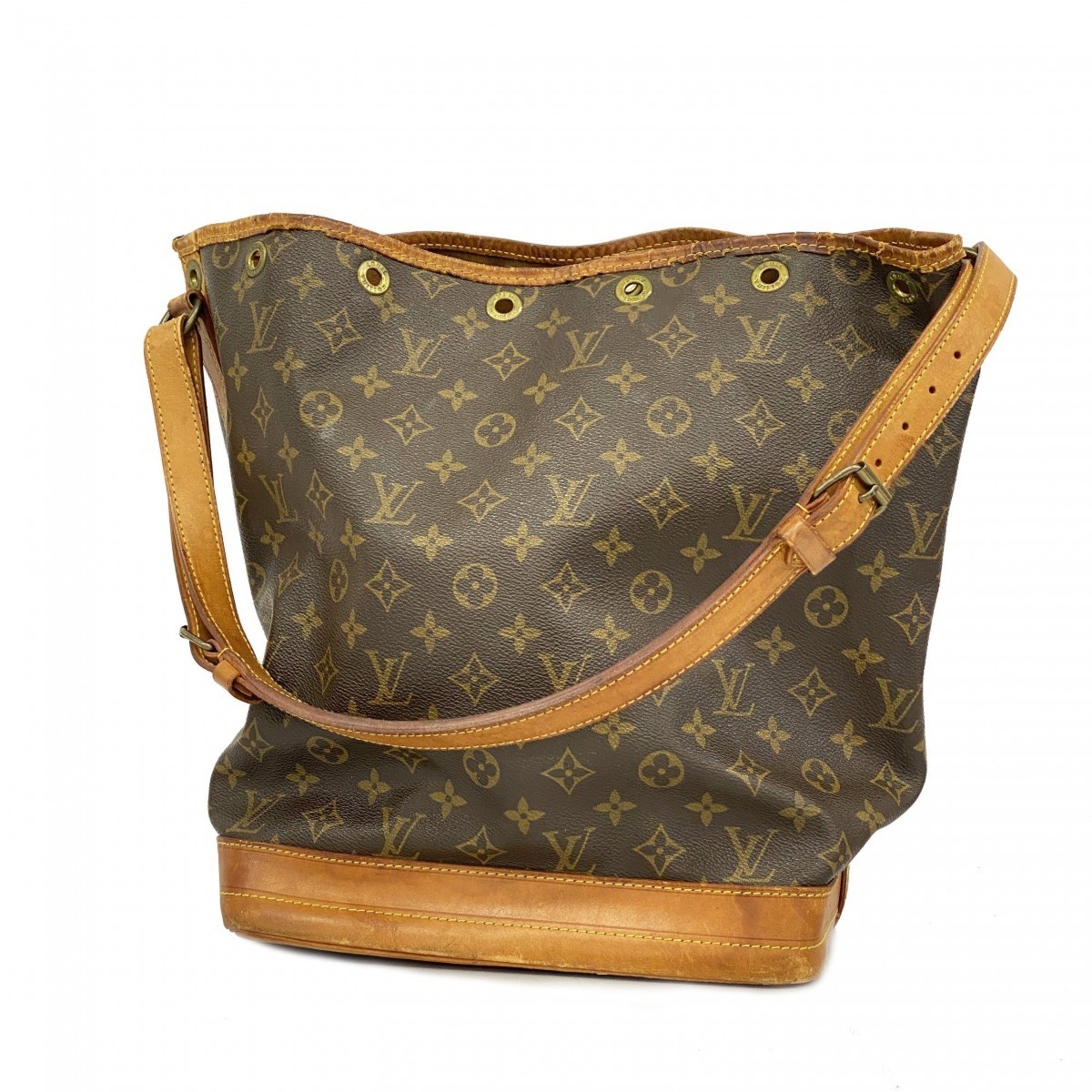 Louis Vuitton Shoulder Bag Monogram Noe M42224 Brown Ladies