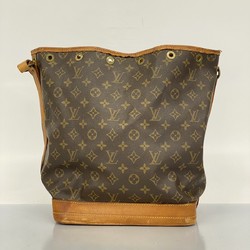 Louis Vuitton Shoulder Bag Monogram Noe M42224 Brown Ladies