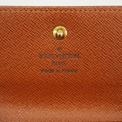 Louis Vuitton Tri-fold Wallet Monogram Porte Monnaie Carte Credit M61652 Brown Women's