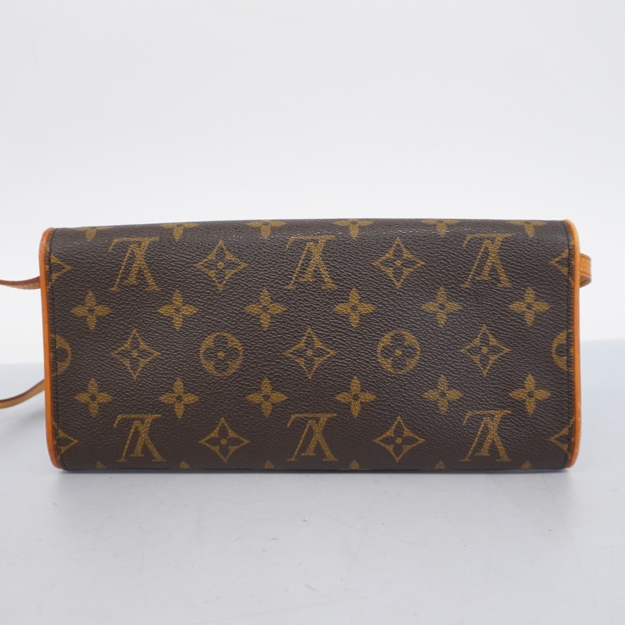 Louis Vuitton Shoulder Bag Monogram Pochette Twin GM M51852 Brown Women's