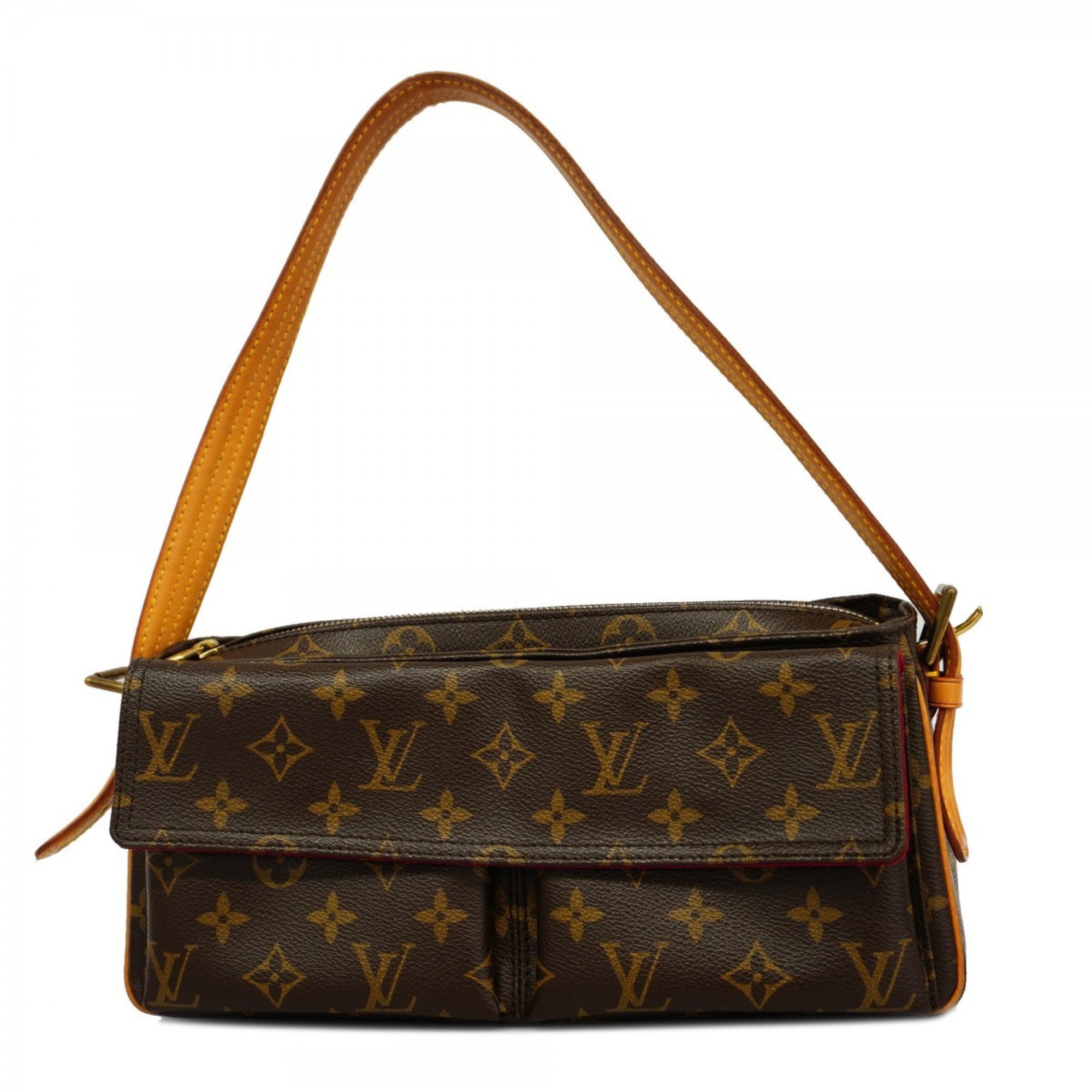 Louis Vuitton Shoulder Bag Monogram Vivacite MM M51164 Brown Women's