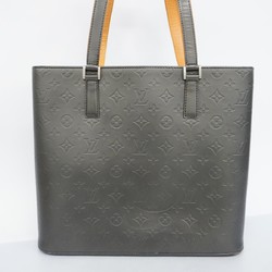 Louis Vuitton Tote Bag Monogram Matte Wilwood M55102 Noir Ladies