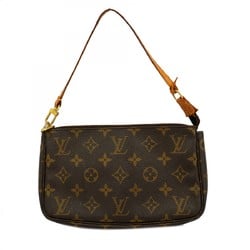 Louis Vuitton Pouch Monogram Pochette Accessoires M51980 Brown Women's