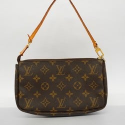 Louis Vuitton Pouch Monogram Pochette Accessoires M51980 Brown Women's