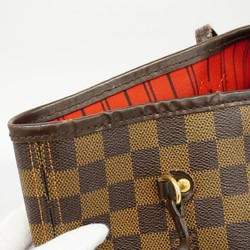 Louis Vuitton Tote Bag Damier Neverfull MM N51105 Ebene Women's