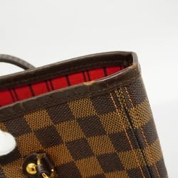 Louis Vuitton Tote Bag Damier Neverfull MM N51105 Ebene Women's