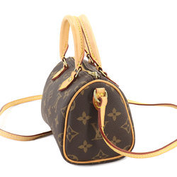 Louis Vuitton Monogram Nano Speedy 2way Hand Shoulder Bag M61252