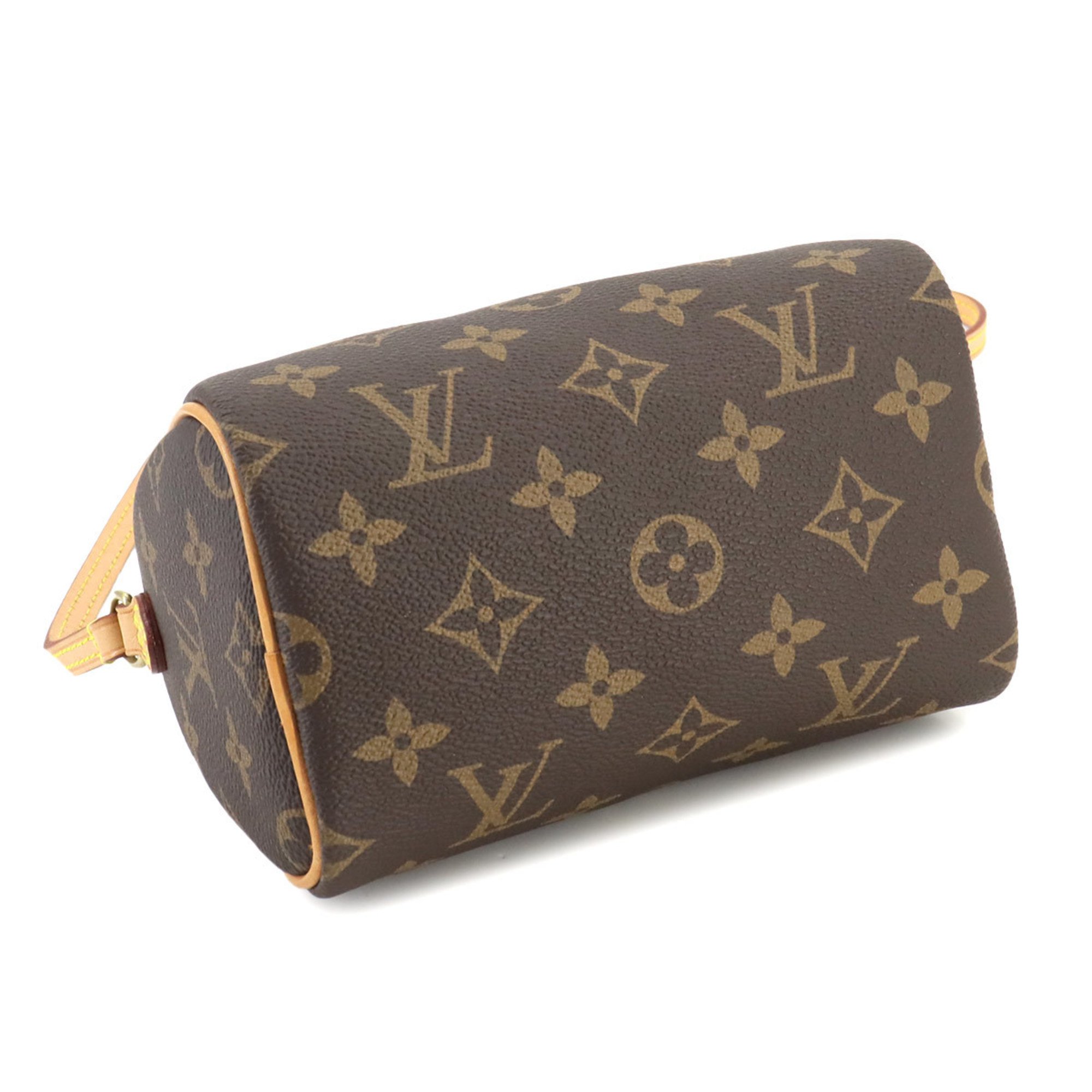 Louis Vuitton Monogram Nano Speedy 2way Hand Shoulder Bag M61252