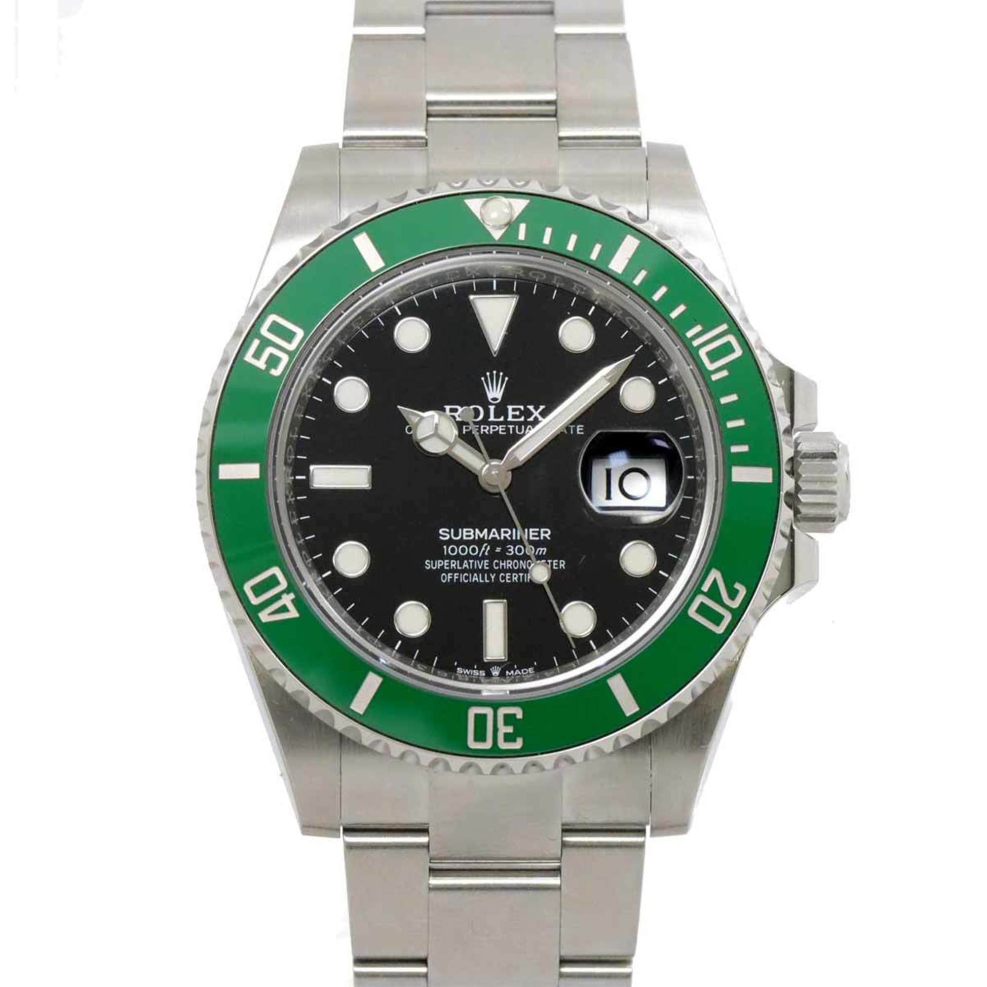 Rolex ROLEX Submariner Date 126610LV Random Number Roulette Men's Watch Green Automatic Self-Winding