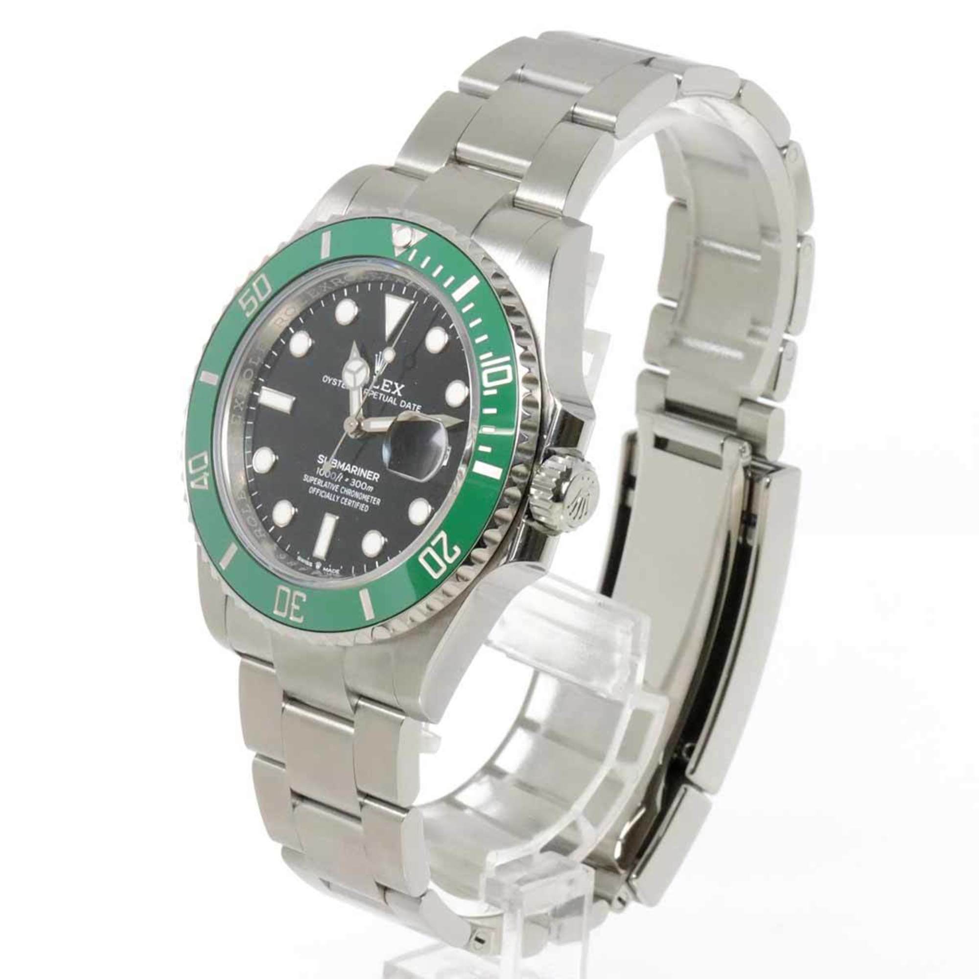 Rolex ROLEX Submariner Date 126610LV Random Number Roulette Men's Watch Green Automatic Self-Winding