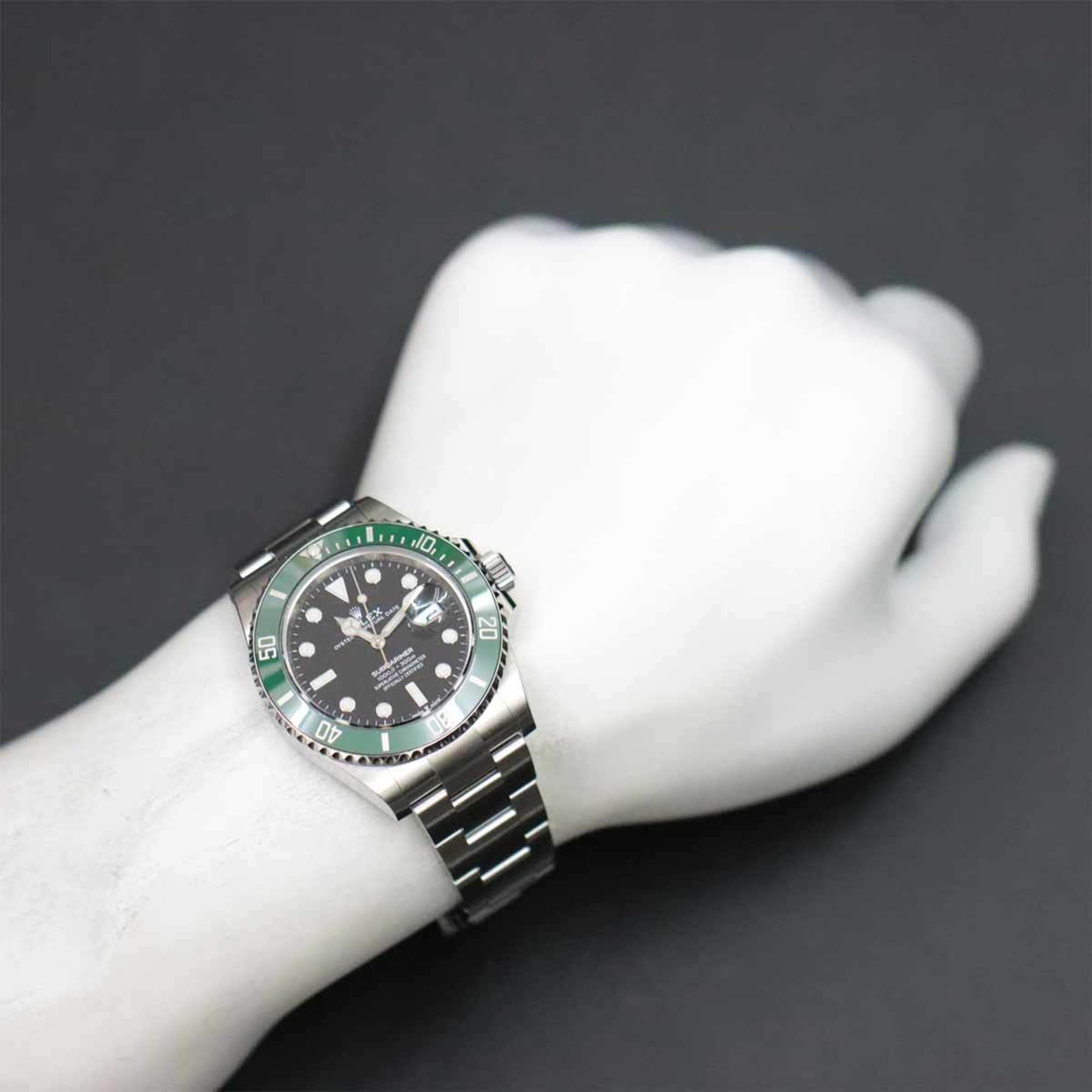 Rolex ROLEX Submariner Date 126610LV Random Number Roulette Men's Watch Green Automatic Self-Winding