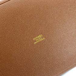 Hermes HERMES Market GM Shoulder Bag Cushvel Epsom Gold □A Stamp Hardware