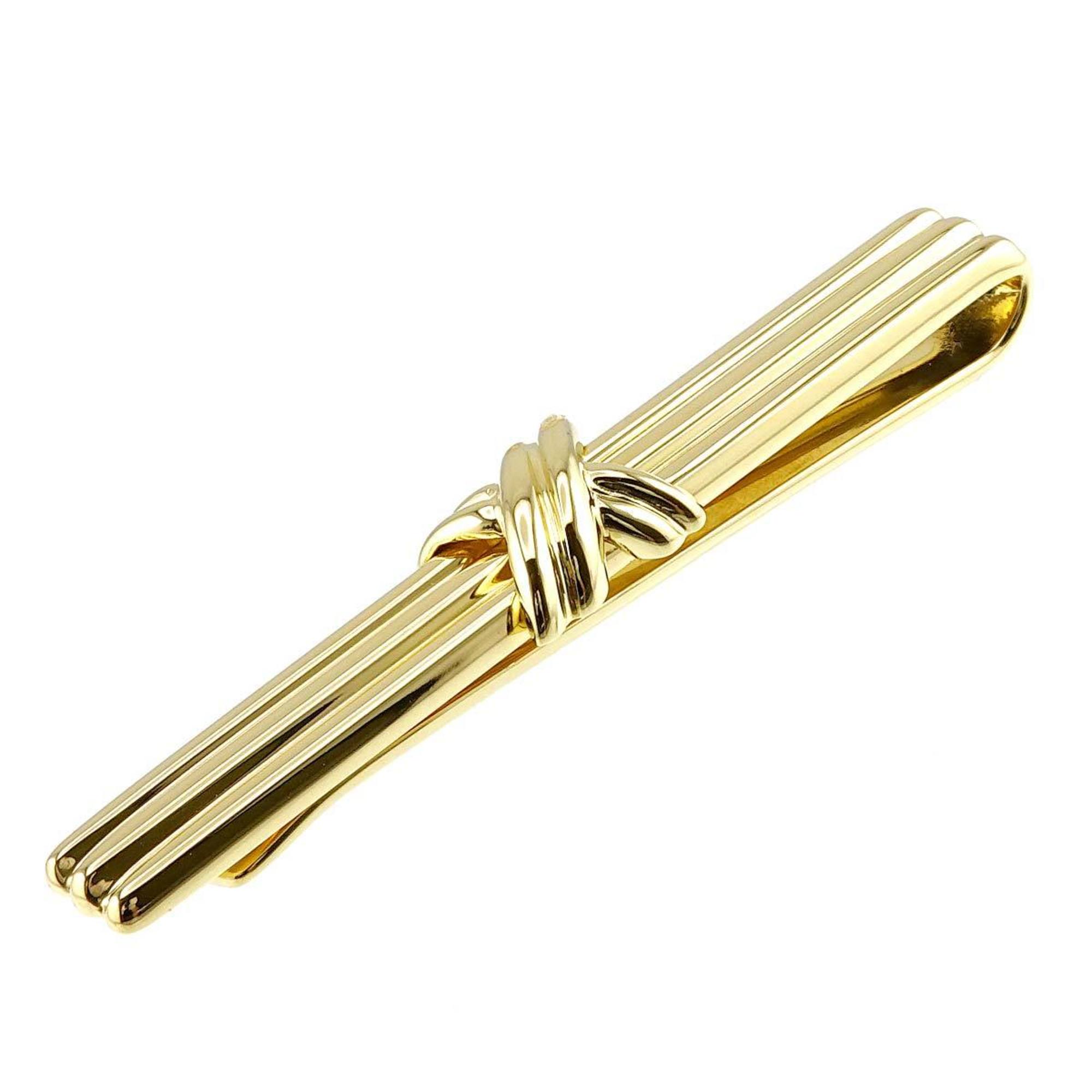 Tiffany & Co. Signature Tie Bar, 18K Yellow Gold, 750