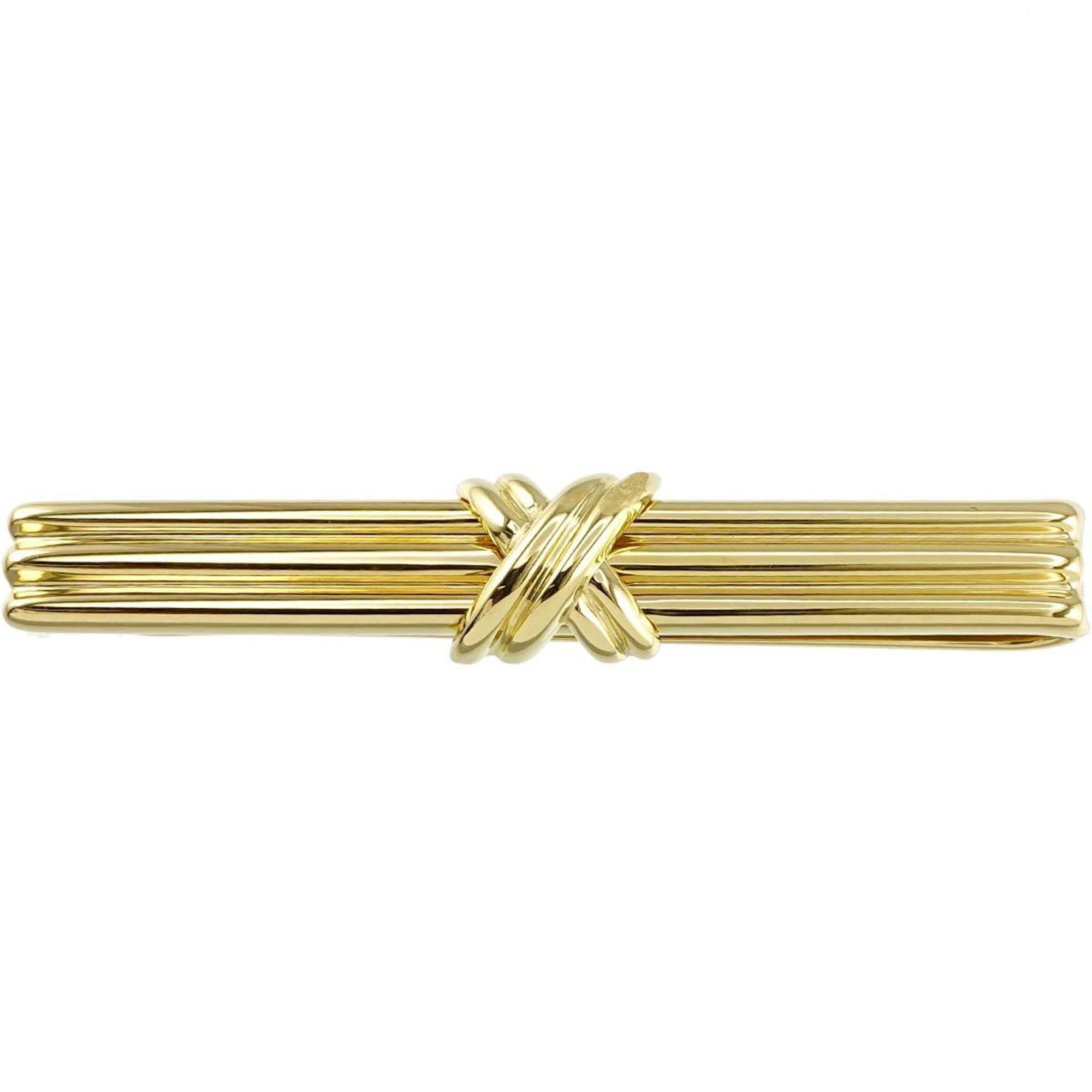 Tiffany & Co. Signature Tie Bar, 18K Yellow Gold, 750