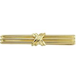 Tiffany & Co. Signature Tie Bar, 18K Yellow Gold, 750