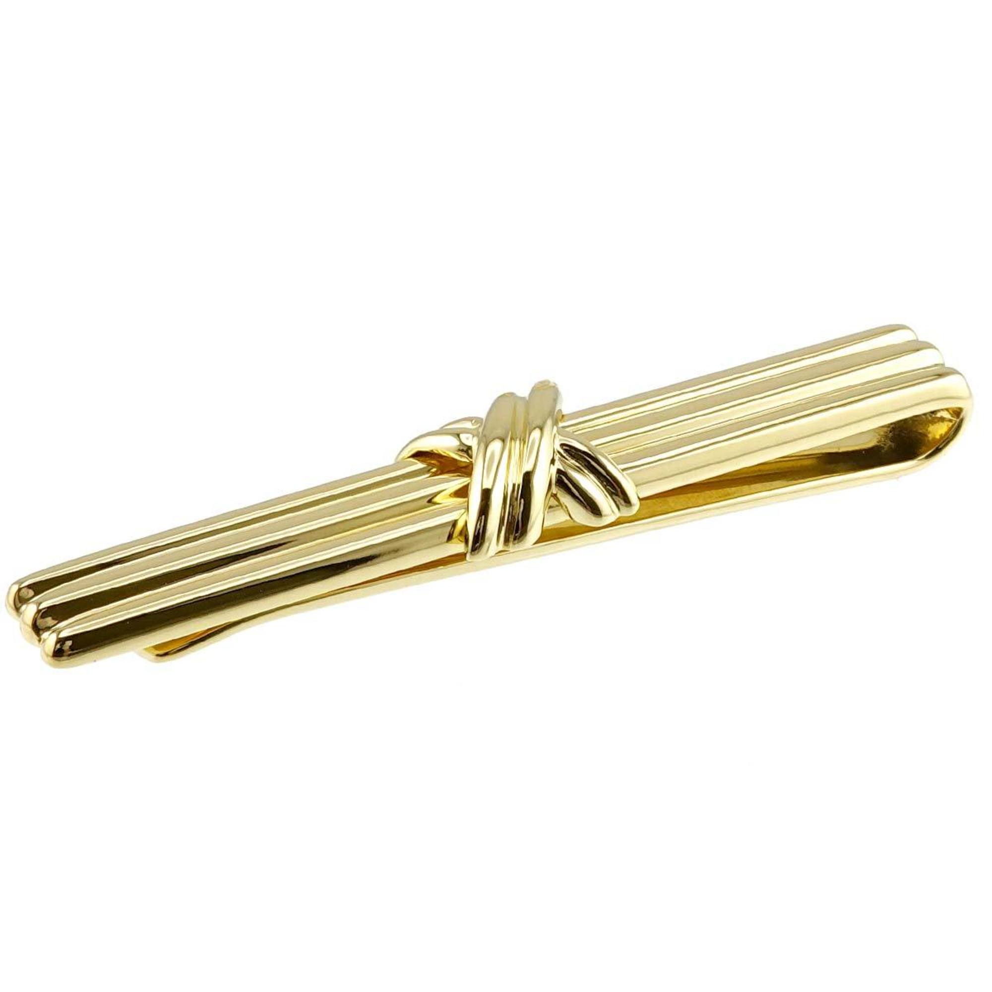 Tiffany & Co. Signature Tie Bar, 18K Yellow Gold, 750