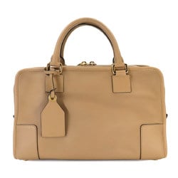 LOEWE Amazona 36 hand bag leather brown gold hardware