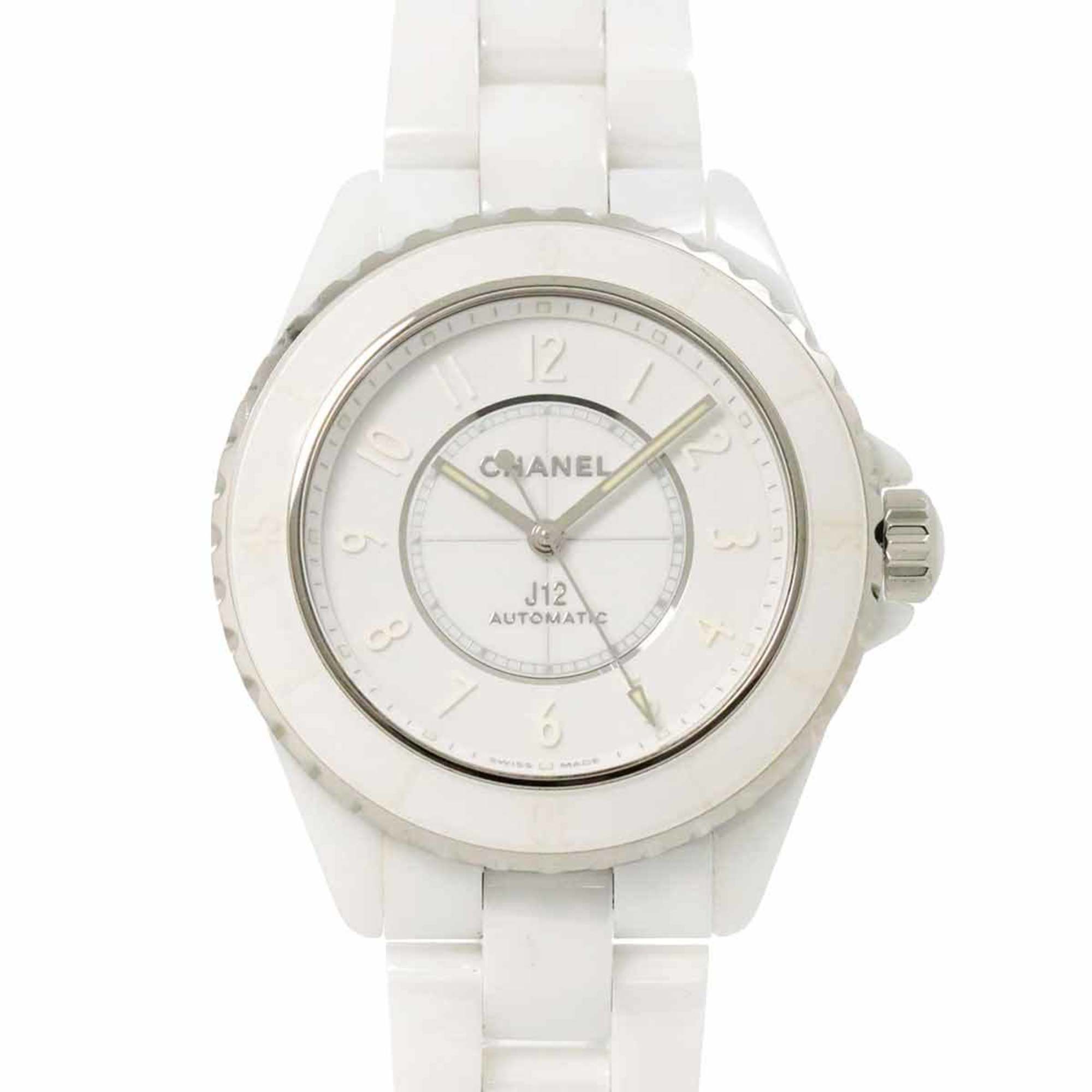 Chanel CHANEL J12 38mm Phantom H6186 Men's Watch, Limited to 1200 pieces worldwide, White Ceramic Automatic Watch