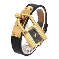 Hermes Kelly Watch Women's Black Quartz Cadena