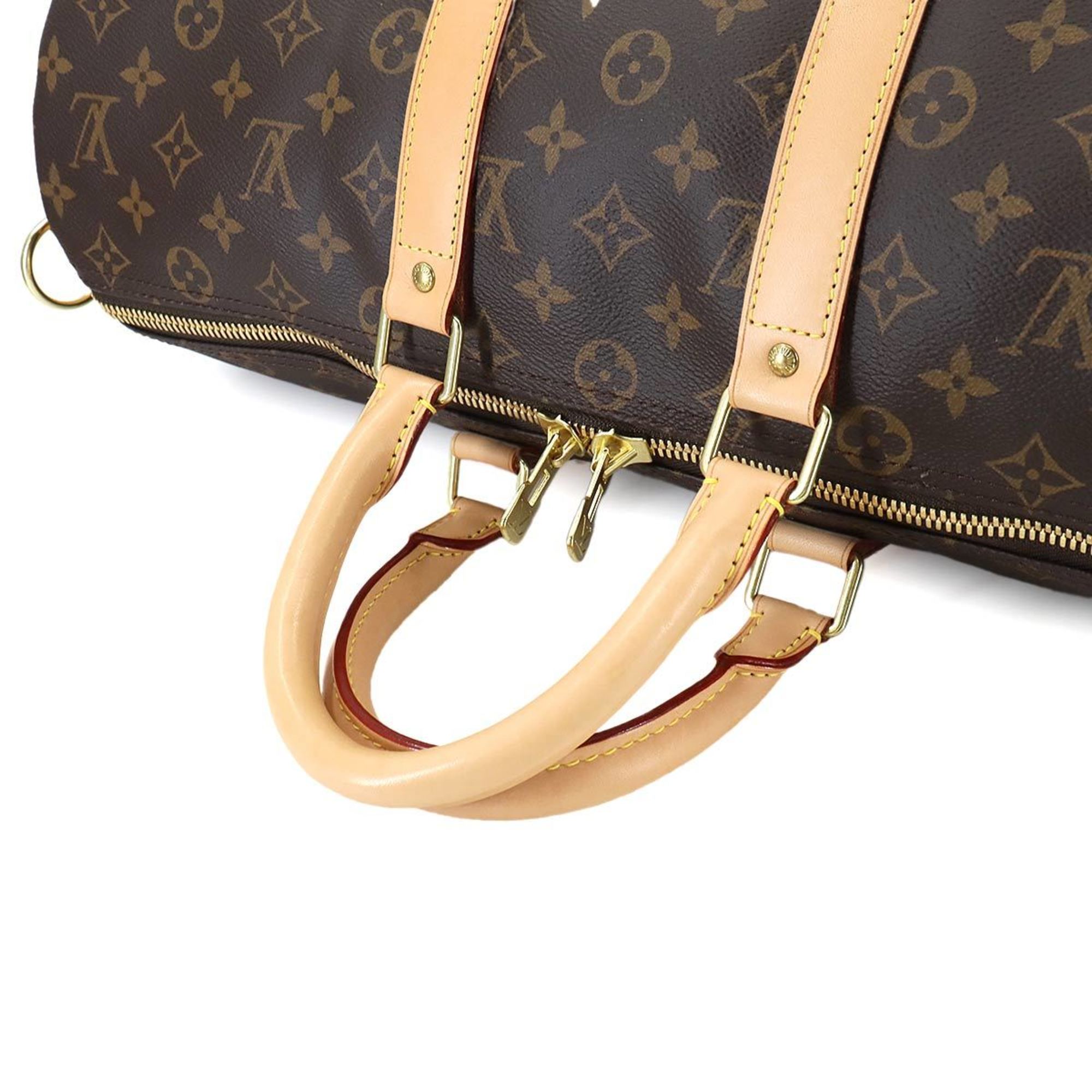 Louis Vuitton Monogram Keepall Bandoliere 45 2way Boston Shoulder Bag M41418