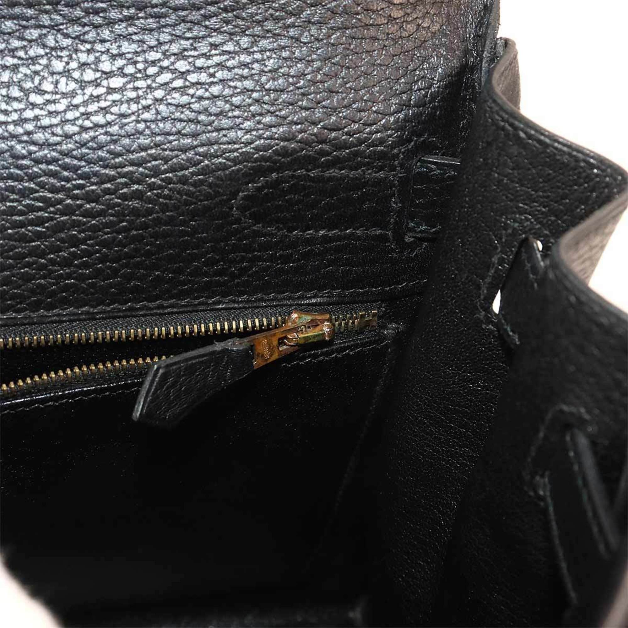 Hermes Kelly 32 2way Hand Shoulder Bag Ardennes Black G Stamped Inner Stitching Gold Hardware