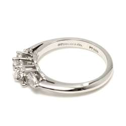 Tiffany & Co. Seven Stone Ring Diamond Pt Platinum