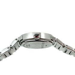 BVLGARI BBL26S Ladies Watch 12P Diamond White Shell Quartz