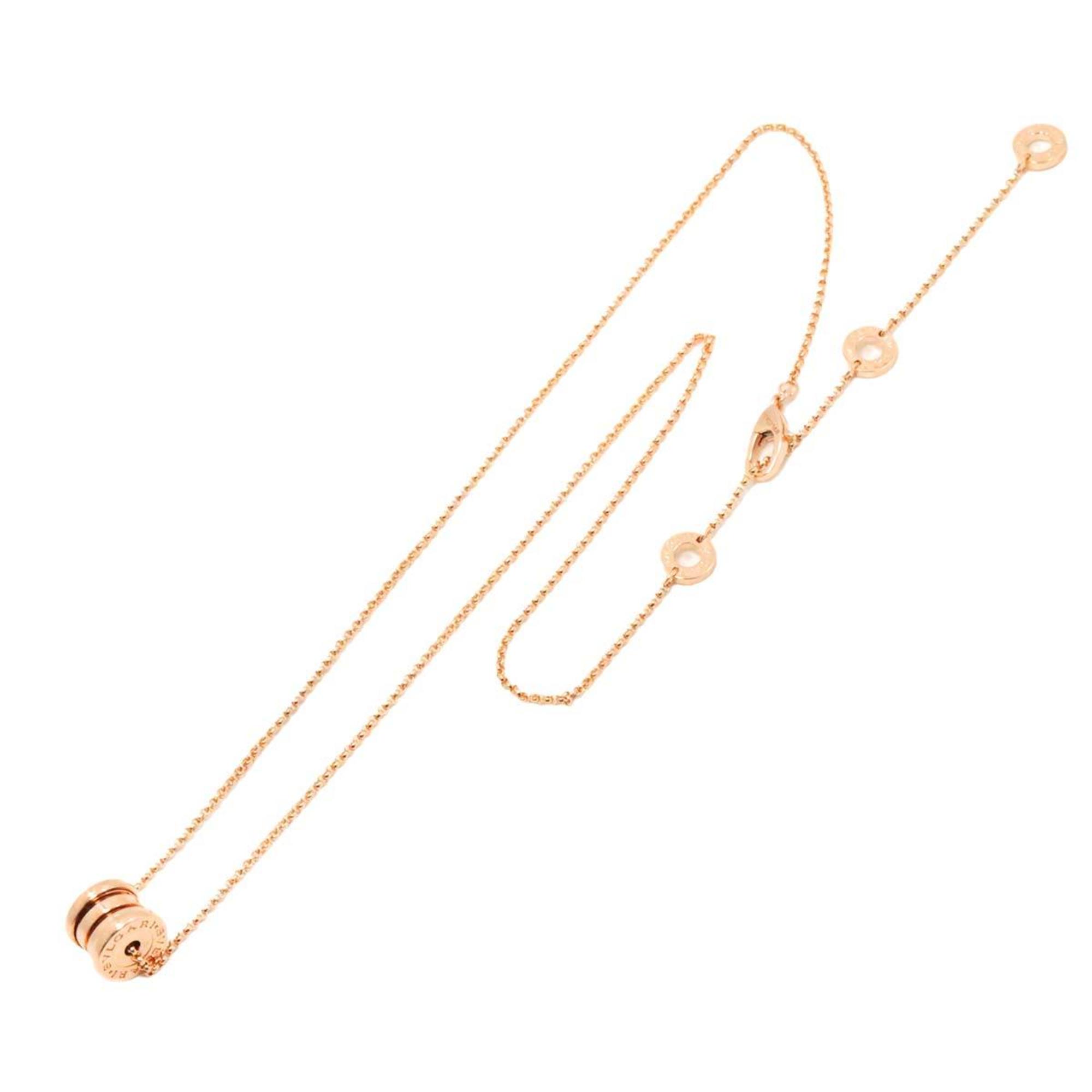 BVLGARI B-zero1 Necklace 45cm K18 PG Pink Gold 750