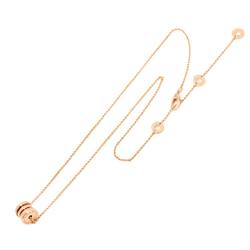 BVLGARI B-zero1 Necklace 45cm K18 PG Pink Gold 750