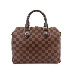 Louis Vuitton Damier Speedy Bandouliere 25 2way Hand Shoulder Bag Ebene N41181