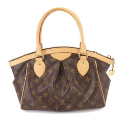 Louis Vuitton LOUIS VUITTON Monogram Tivoli PM Hand Bag Brown M40143 Gold Hardware