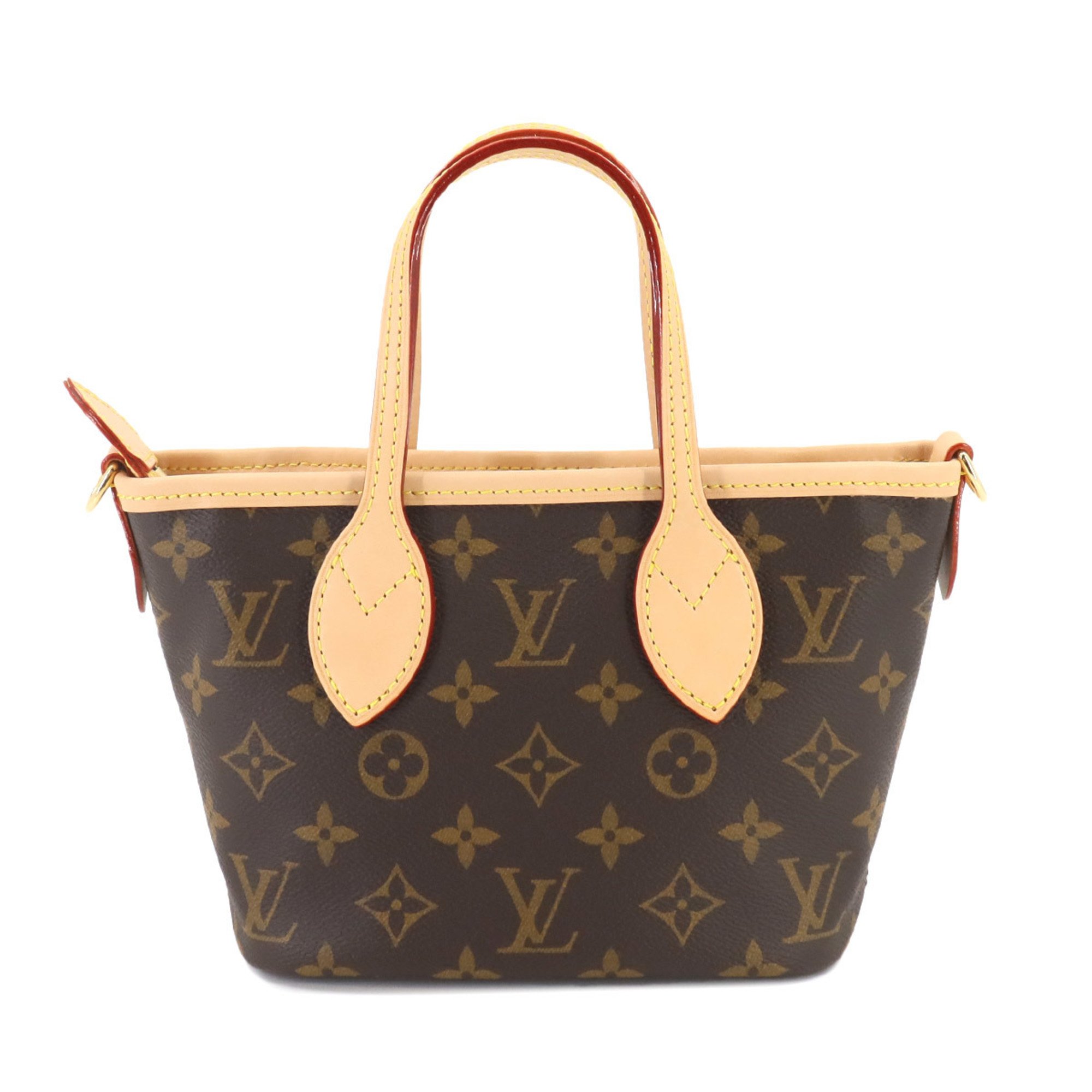 Louis Vuitton Monogram Neverfull BB 2way Tote Shoulder Bag Brown M46705 RFID