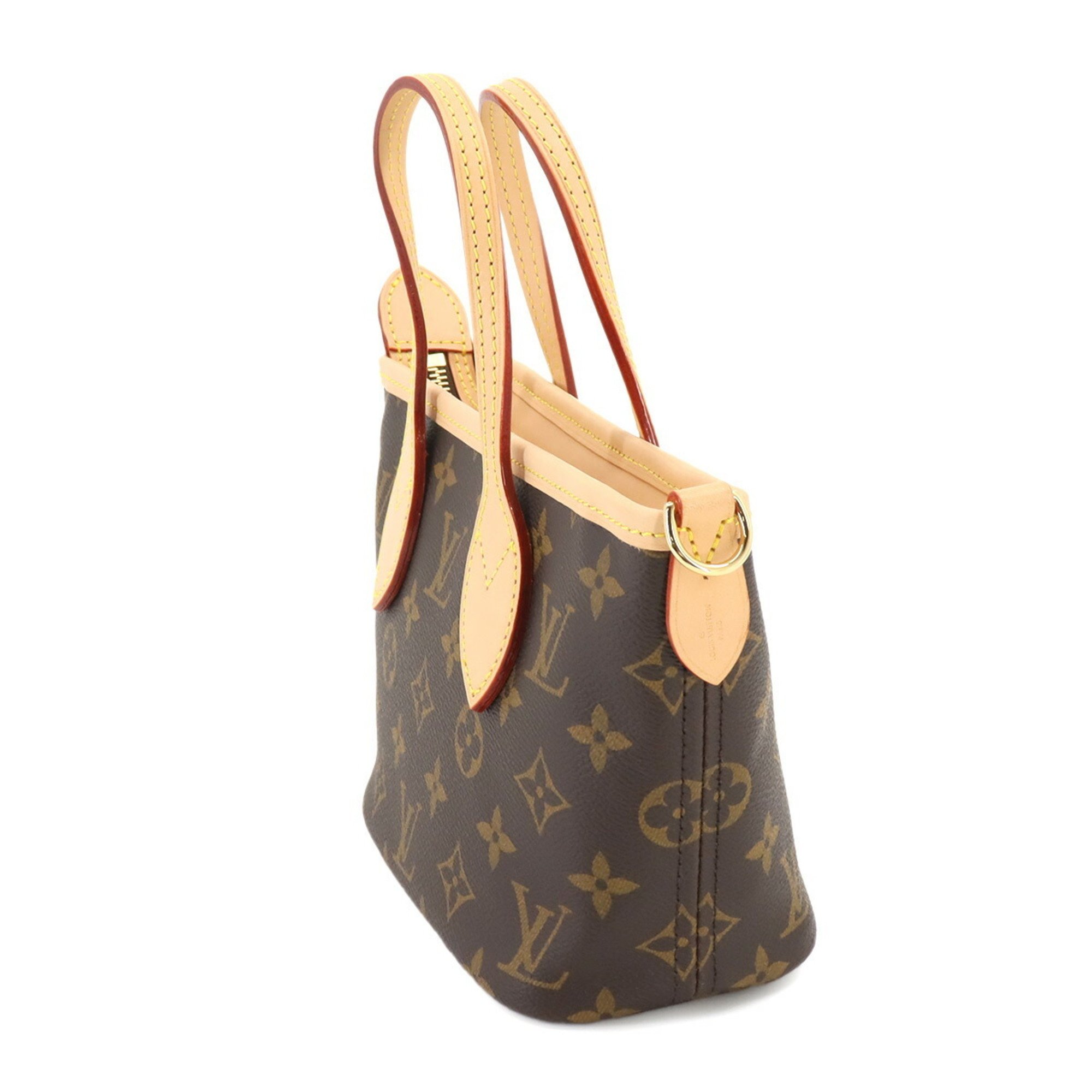 Louis Vuitton Monogram Neverfull BB 2way Tote Shoulder Bag Brown M46705 RFID