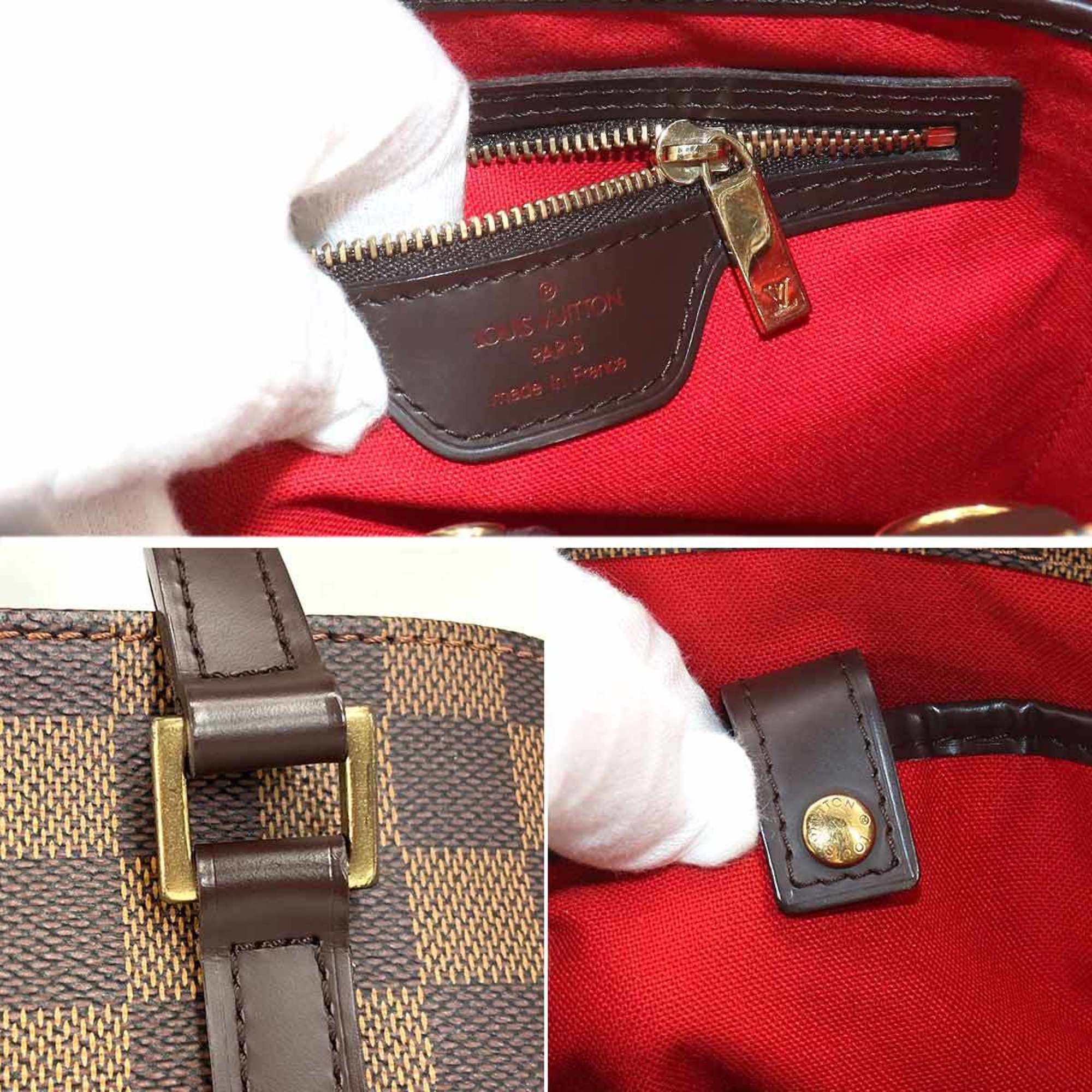 LOUIS VUITTON Damier Vavin PM Personal SPO Hand Bag Ebene N51171